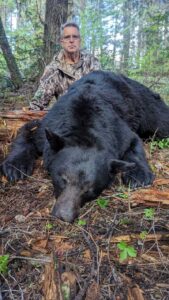 Record book black bear in Idaho